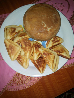A picture of Mawe tatu marble cake /.
