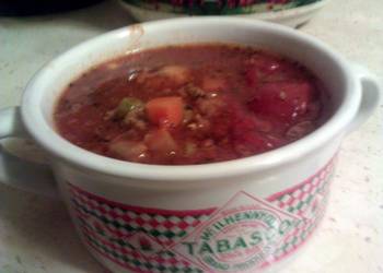 How to Recipe Delicious my moms hambuger soup