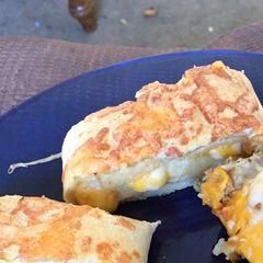 A picture of Cheesy Onion Bread.