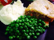 A picture of cheeseburger pie