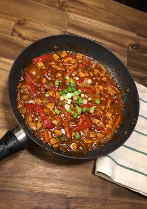 Édes-savanyú csirke 😍 recept fotója