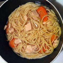 A picture of Kim's Chicken Noodle Soup.