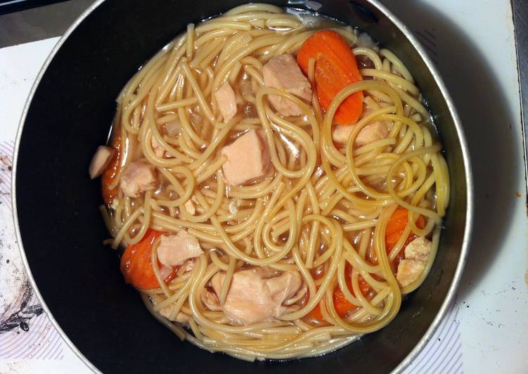 Recipe of Super Quick Homemade Kim&#39;s Chicken Noodle Soup