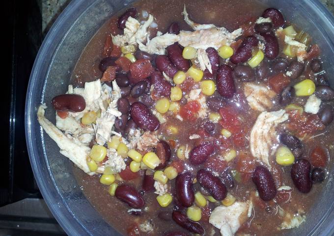 lazy crockpot chicken