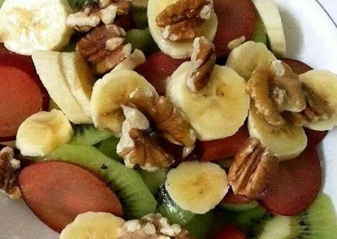 Recipe of Perfect Fruit Salad with yogurt