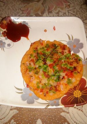 A picture of Uttapam.