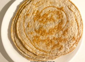 Una foto de Tortillas de proteína keto