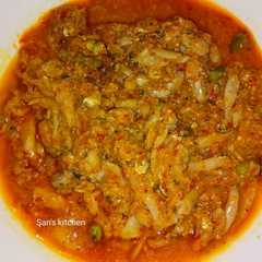 A picture of Sambal asam teri basah.