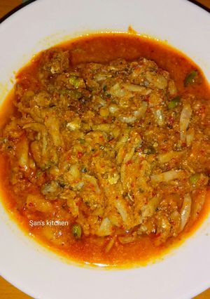Foto resep Sambal asam teri basah