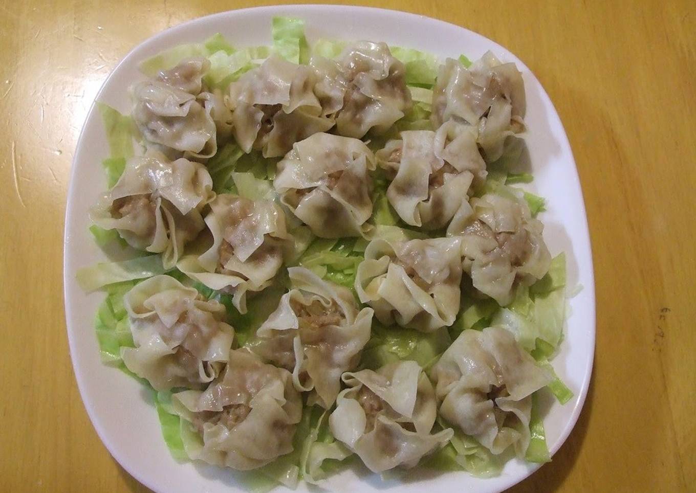 Easy Microwaved Shumai