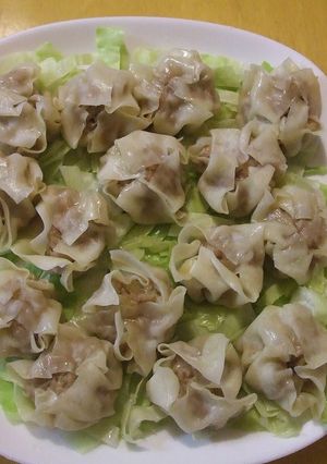 A picture of Easy Microwaved Shumai.