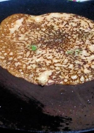A picture of Wheat chilla.