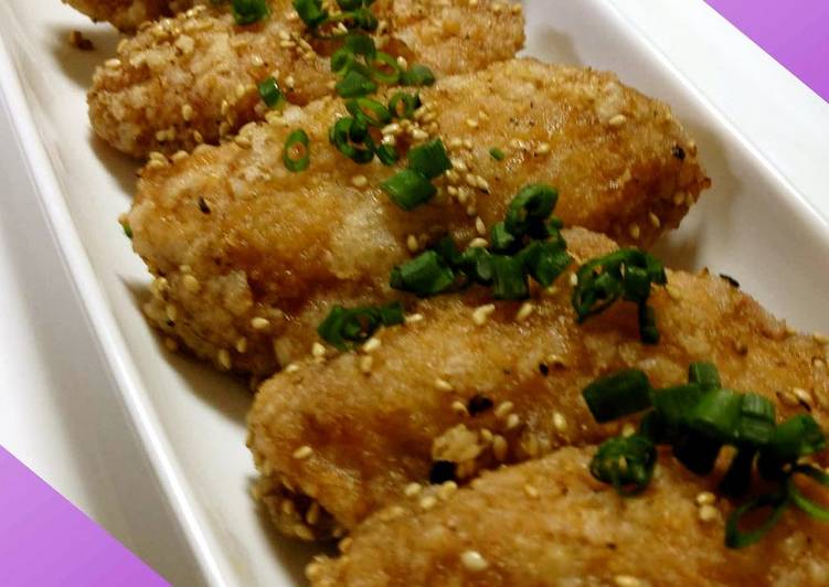Recipe of Favorite Izakaya-style Famous dish in Nagoya Fried Chicken Wings