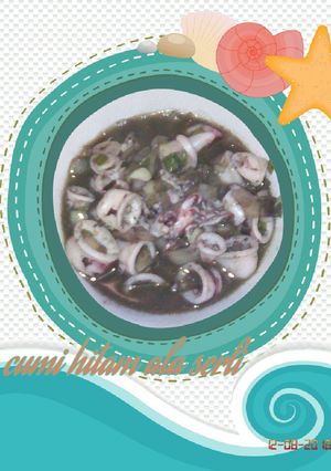 Foto resep Cumi hitam 🐙