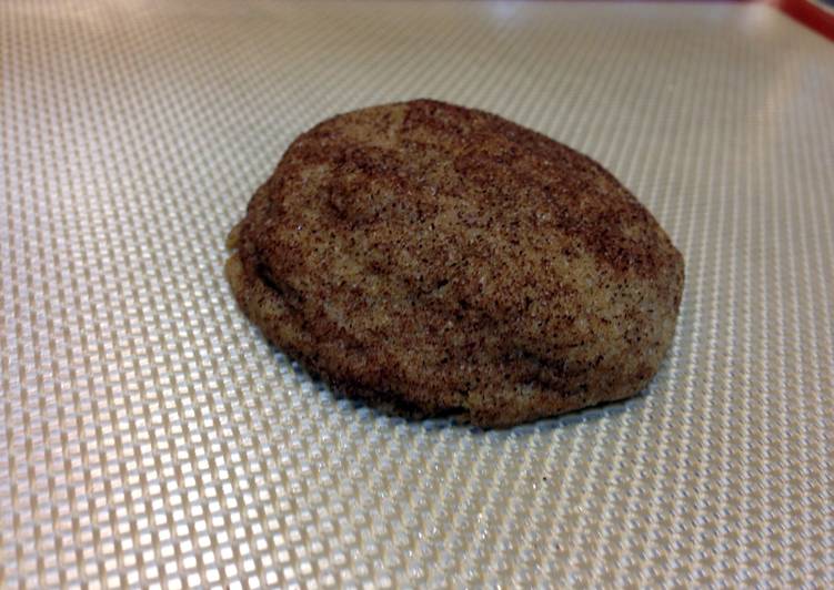 Simple Way to Make Super Quick Homemade Whole Wheat Snicker Doodle Cookie