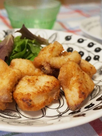 Simple Way Prepare Recipe Crispy Fried Chicken Breast Karaage that is Really Delicious, Delicious}