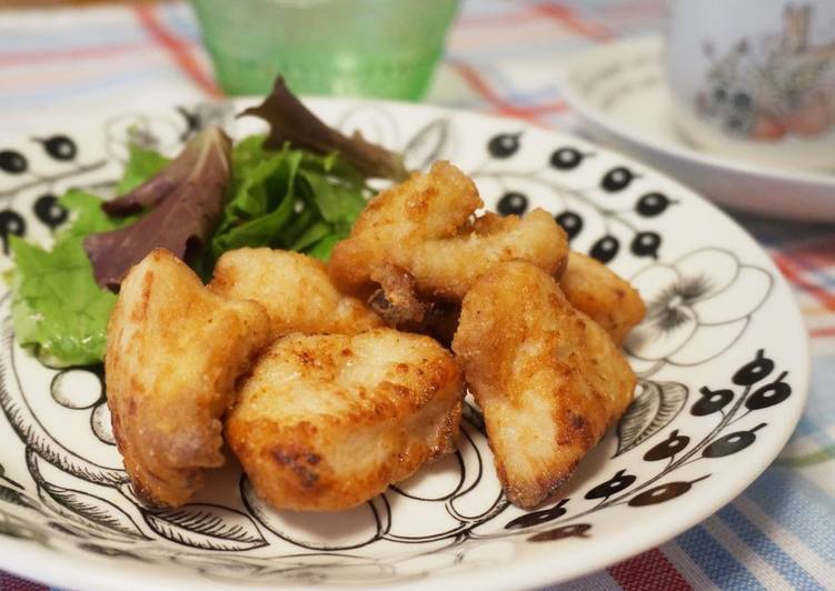 Recipe of Homemade Crispy Fried Chicken Breast Karaage