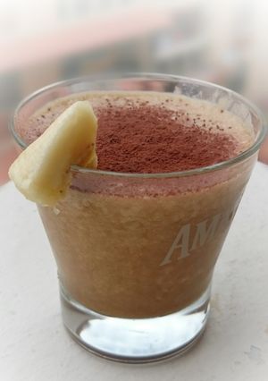 A picture of Coffee And Banana Smoothies.