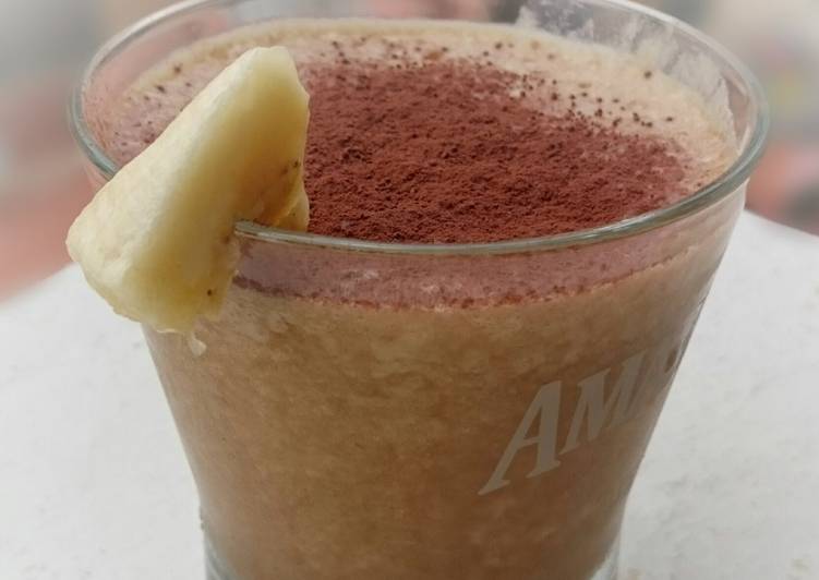 Coffee And Banana Smoothies Coffee And Banana Smoothies