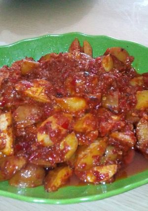 Foto resep jengkol balado