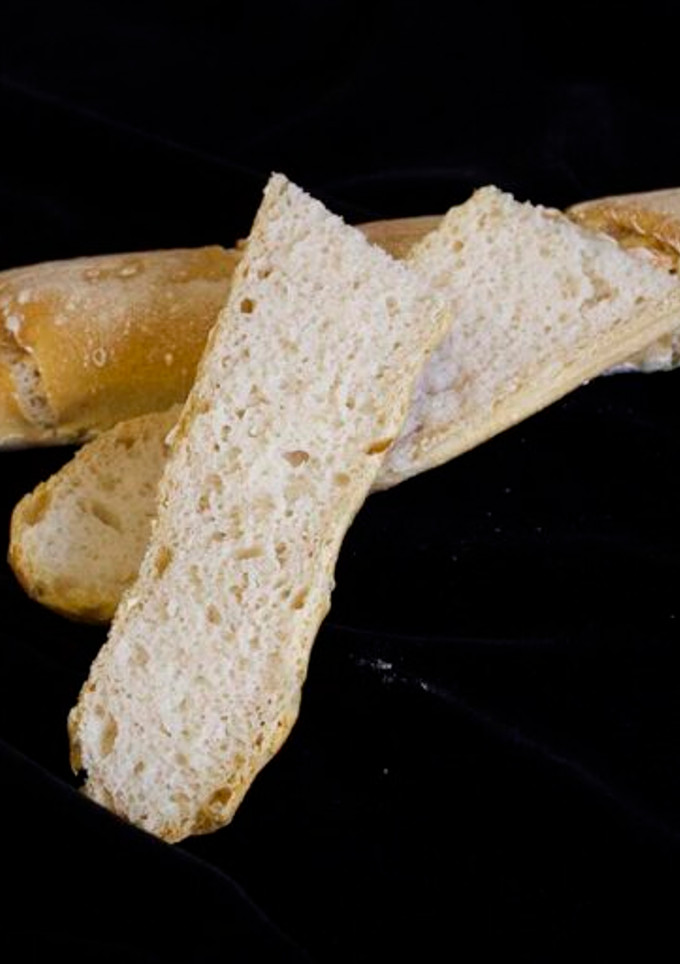 Una foto de Baguette sin gluten