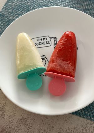 Una foto de Paletas heladas de limón