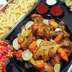 Steam & Fried Chicken Legs 🍗🍗🍗 A picture of Steam & Fried Chicken Legs 🍗🍗🍗.