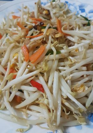 รูปของ ถั่วงอกผัดไข่