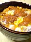 Single-Serving Fried Pork Cutlet Rice Bowl