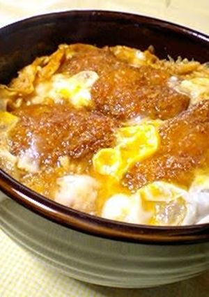A picture of Single-Serving Fried Pork Cutlet Rice Bowl.