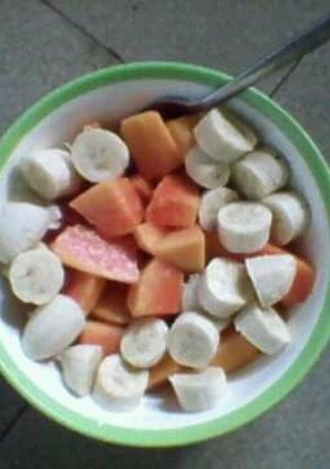 A picture of Natural fruit salad #1post1hope.