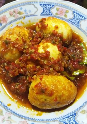 Foto resep Telur balado praktis