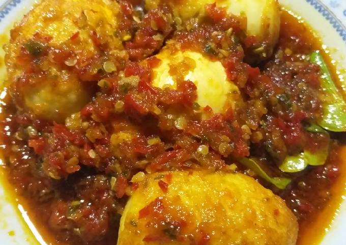 Bagaimana Membuat Telur balado praktis Anti Gagal