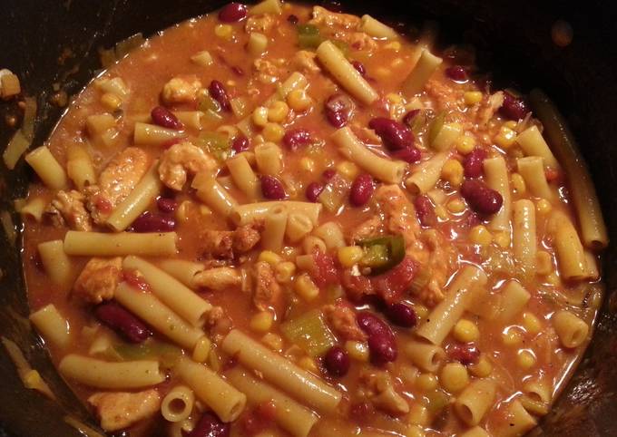 Recipe of Homemade Mexican style minestrone