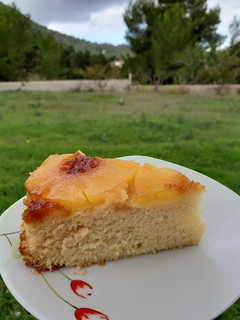 Una foto de Bizcocho de piña
