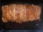 Una foto de pan de tocino