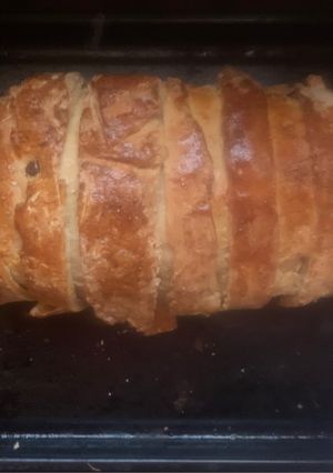 Una foto de Pan de jamón venezolano