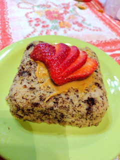 Una foto de Mug cake de banana