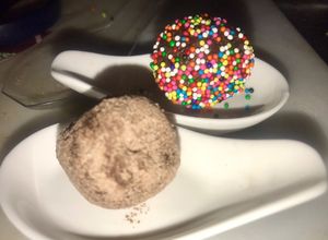 Una foto de Trufas de chocolate