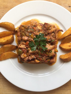 Una foto de Pulpo criollo