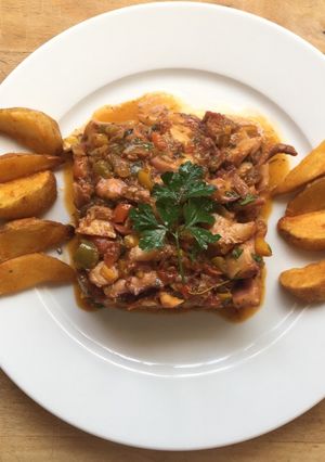 Una foto de Pulpo criollo
