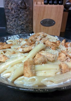 A picture of Cajun Chicken Pasta.