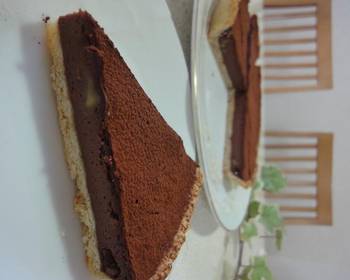 Ultimate, Prepare Rum Scented Chocolate Tart for Valentines Day Practical Delicious