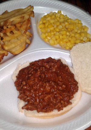 A picture of awesome sloppy joes.