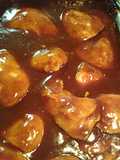 Barbecue chicken Pepsi sweet baby rays