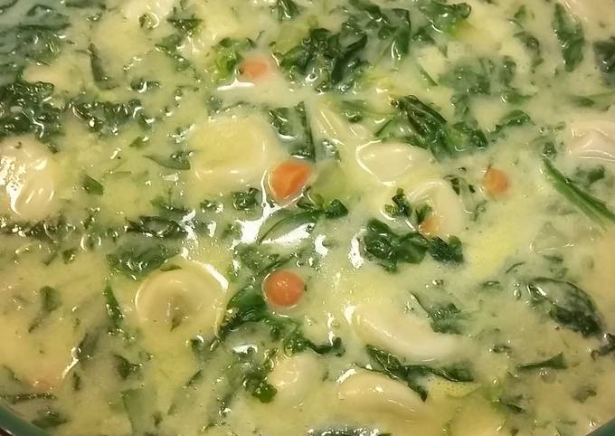 Simple Way to Prepare Ultimate Cheese Tortellini Vegetable Soup