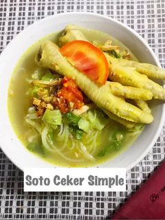 Foto resep Soto ceker simple