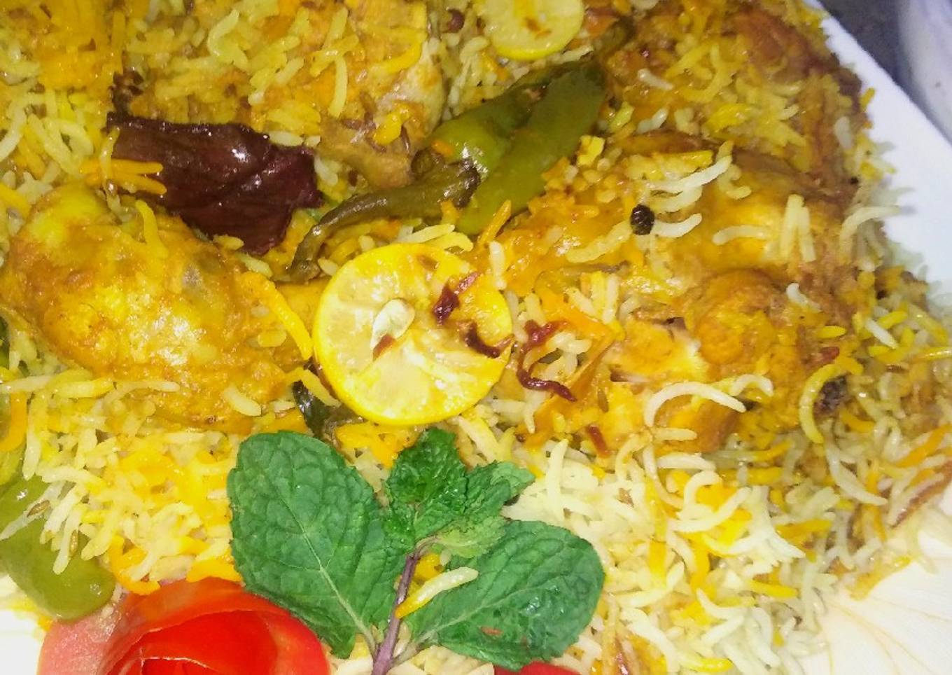 Dhuwadaar achari biryani in 1 hr