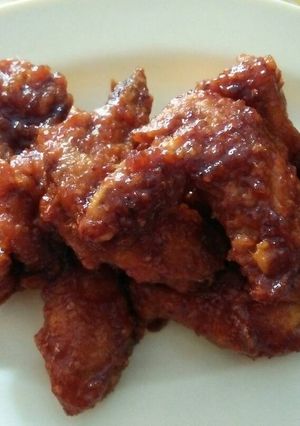Foto resep Sayap Crispy Pedas Manis