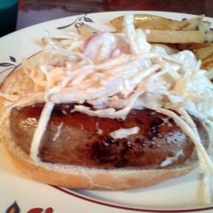 Beef Hot Dogs with Radish Slaw A picture of Beef Hot Dogs with Radish Slaw.